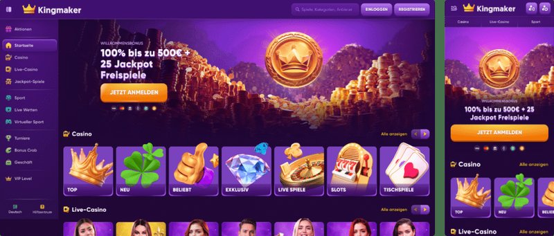 Kingmaker casino games - Découvrez le Kingmaker Casino En Ligne, un paradis pour les joueurs français
